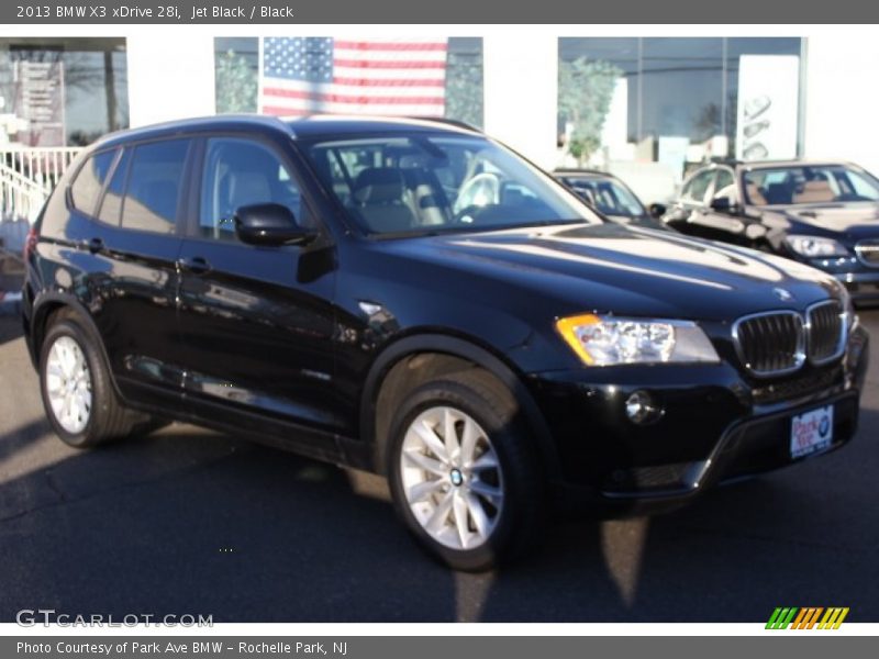Jet Black / Black 2013 BMW X3 xDrive 28i