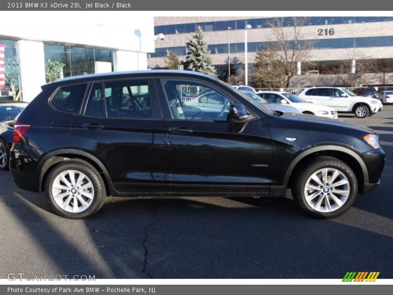 Jet Black / Black 2013 BMW X3 xDrive 28i