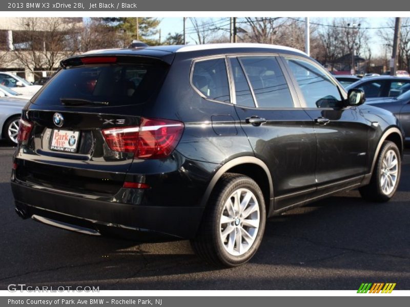Jet Black / Black 2013 BMW X3 xDrive 28i