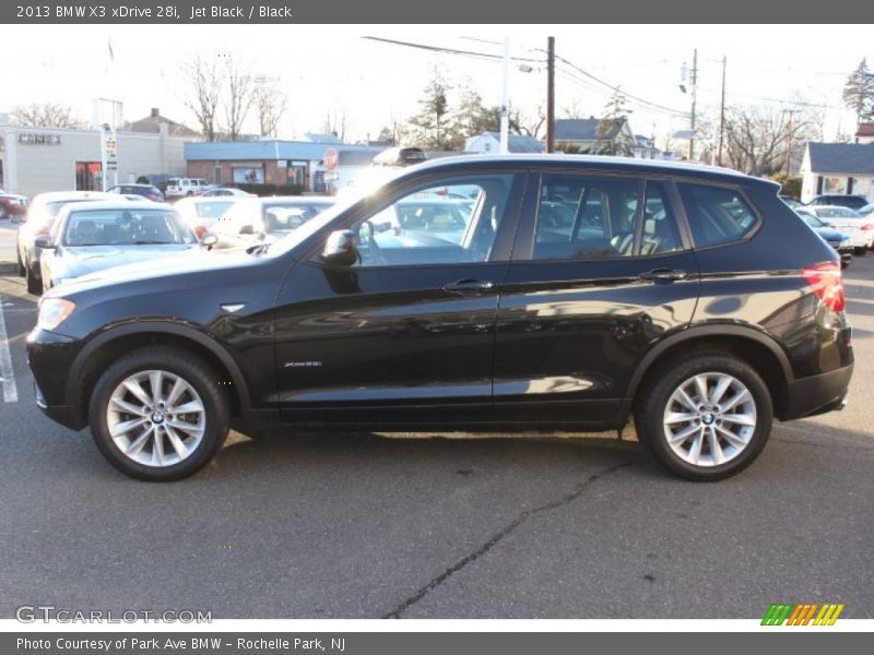 Jet Black / Black 2013 BMW X3 xDrive 28i