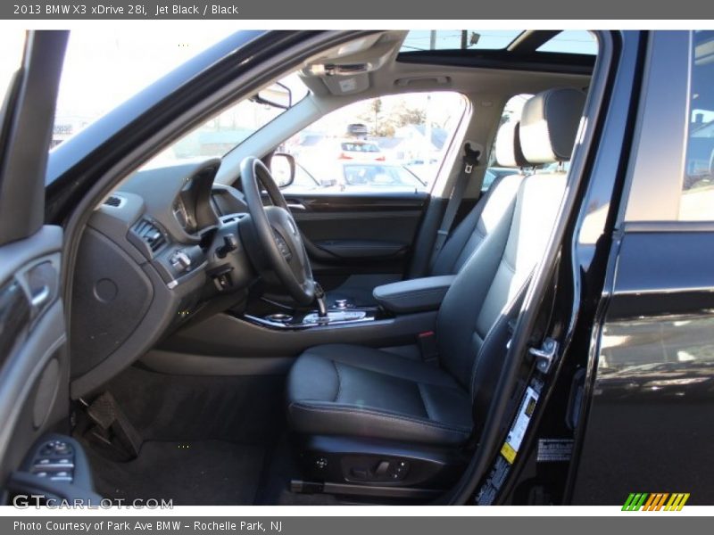 Jet Black / Black 2013 BMW X3 xDrive 28i