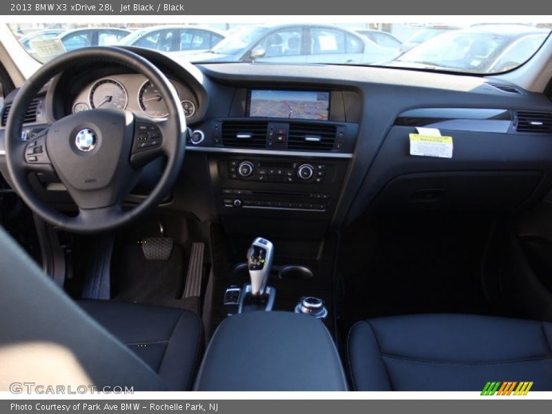 Jet Black / Black 2013 BMW X3 xDrive 28i