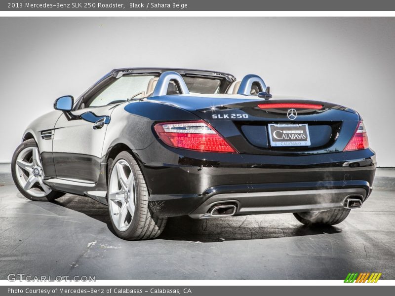 Black / Sahara Beige 2013 Mercedes-Benz SLK 250 Roadster