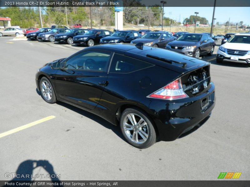 Crystal Black Pearl / Black 2013 Honda CR-Z EX Sport Hybrid