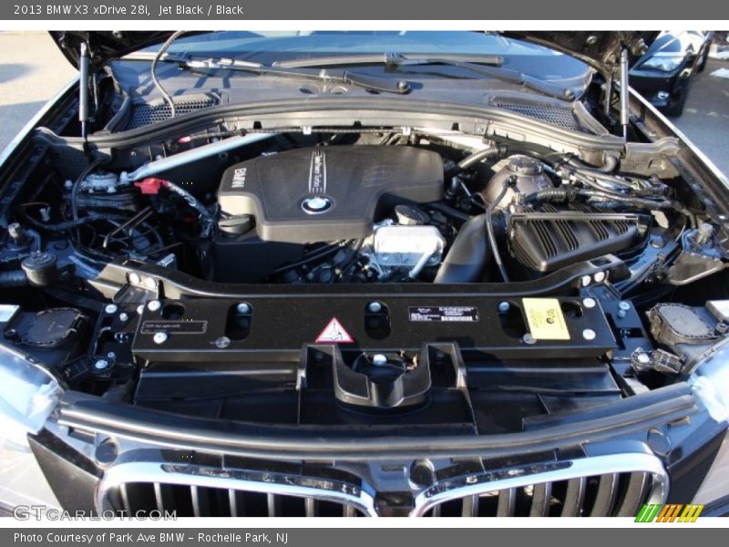 Jet Black / Black 2013 BMW X3 xDrive 28i