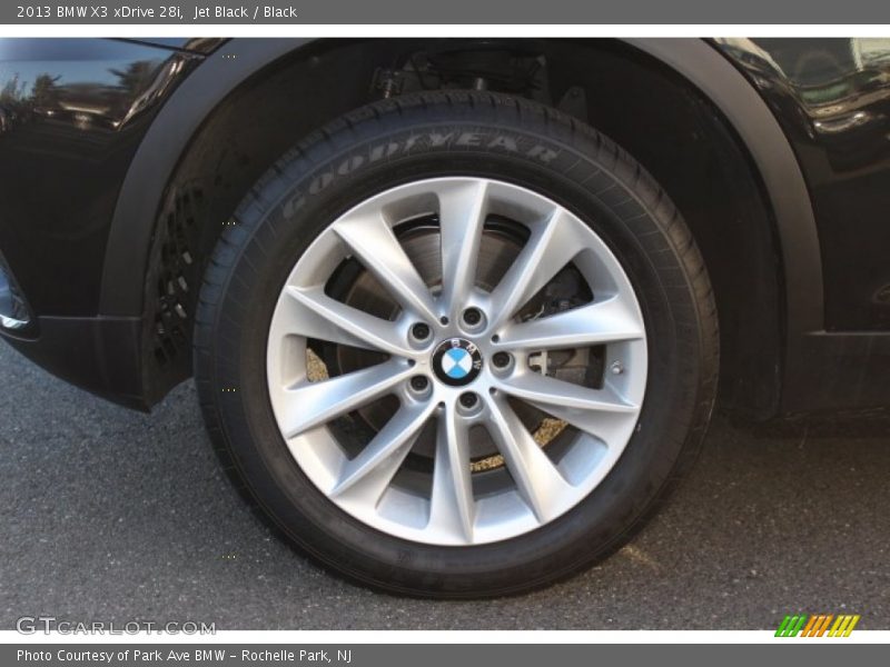 Jet Black / Black 2013 BMW X3 xDrive 28i