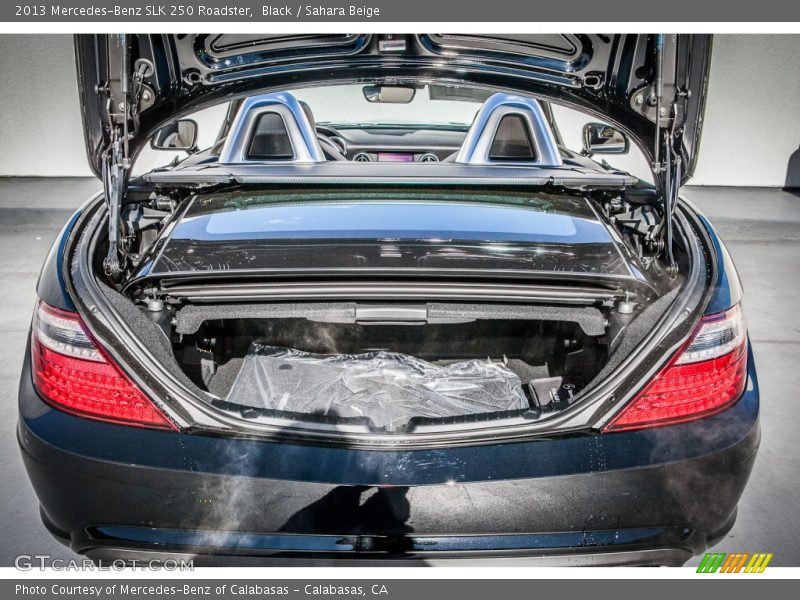 Black / Sahara Beige 2013 Mercedes-Benz SLK 250 Roadster