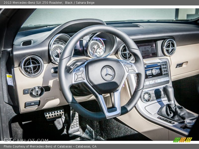 Black / Sahara Beige 2013 Mercedes-Benz SLK 250 Roadster