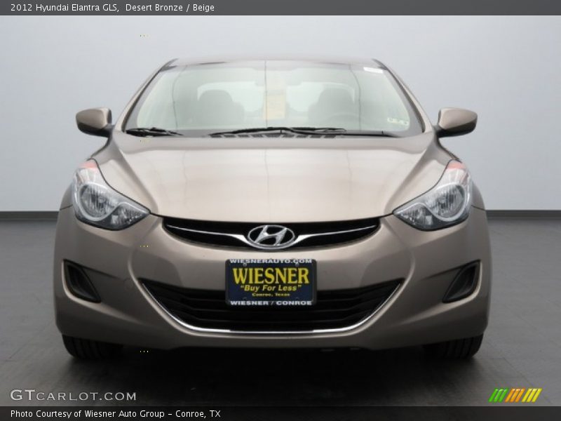 Desert Bronze / Beige 2012 Hyundai Elantra GLS
