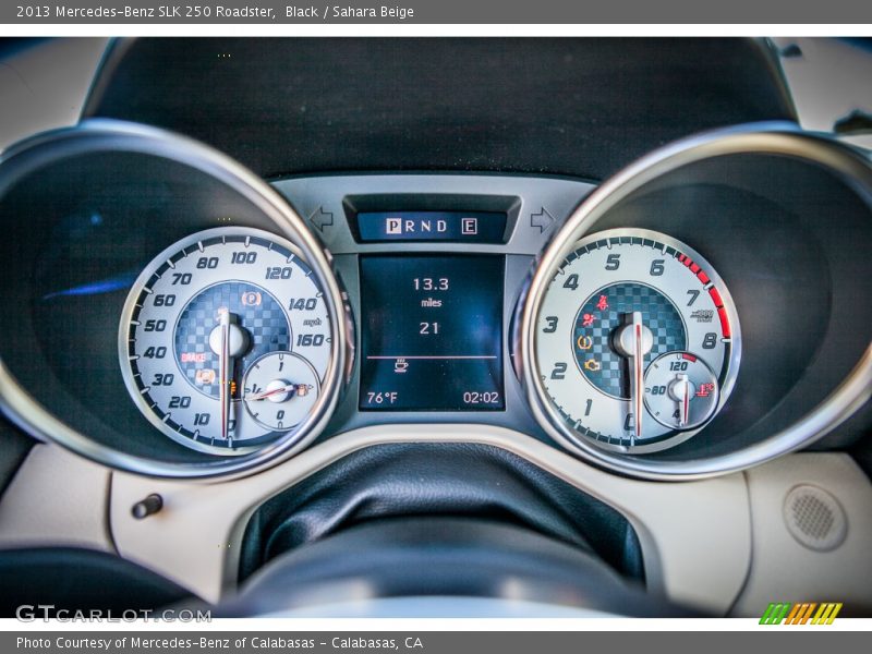 Black / Sahara Beige 2013 Mercedes-Benz SLK 250 Roadster