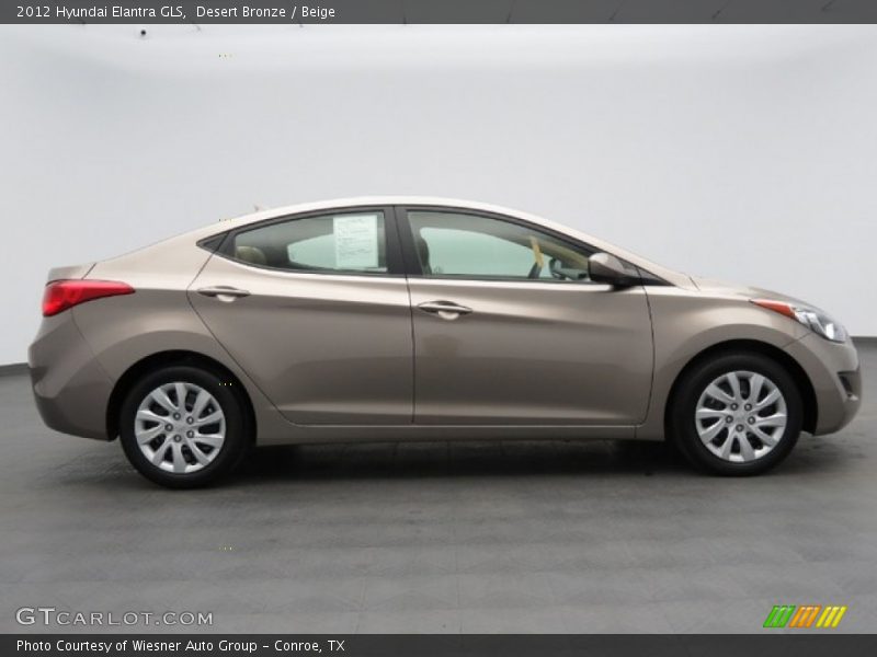 Desert Bronze / Beige 2012 Hyundai Elantra GLS