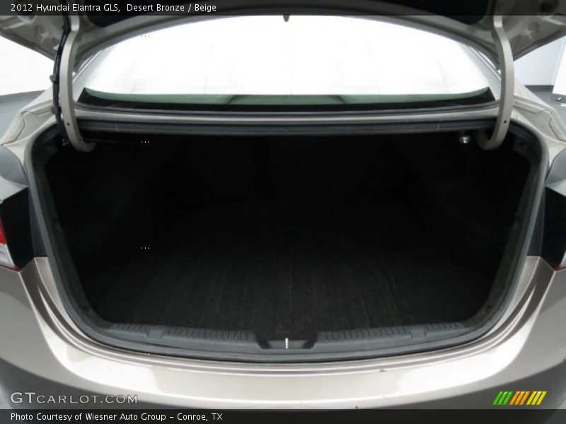 Desert Bronze / Beige 2012 Hyundai Elantra GLS