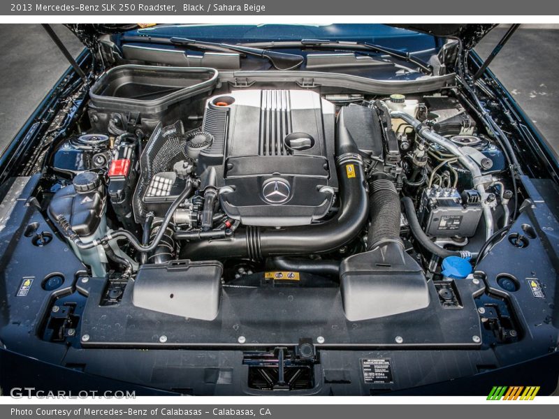 Black / Sahara Beige 2013 Mercedes-Benz SLK 250 Roadster