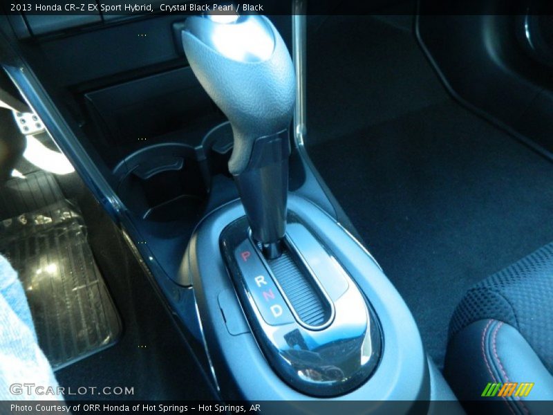 Crystal Black Pearl / Black 2013 Honda CR-Z EX Sport Hybrid