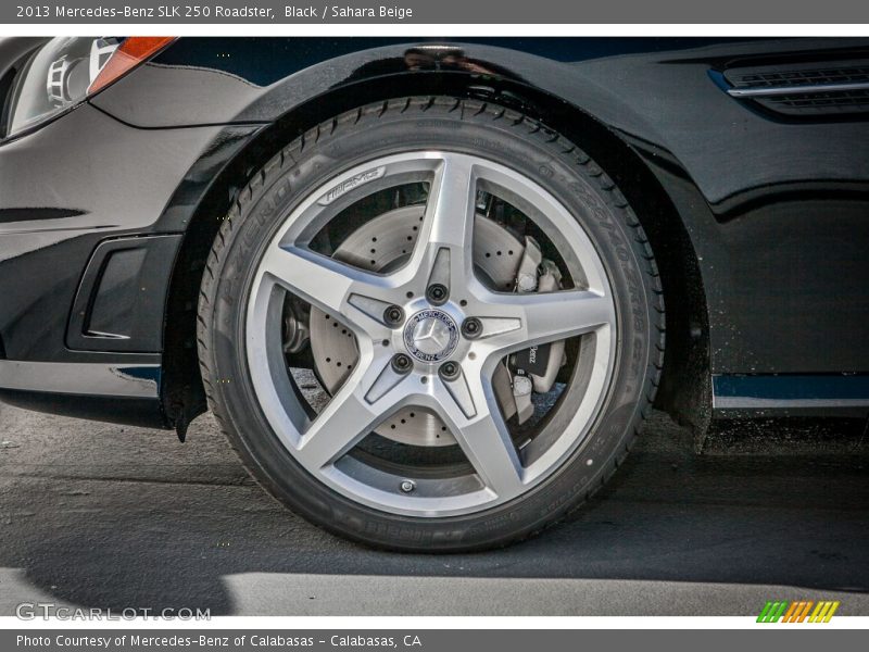 Black / Sahara Beige 2013 Mercedes-Benz SLK 250 Roadster