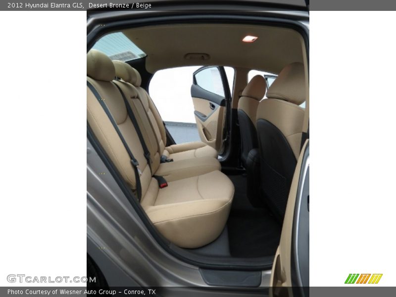 Desert Bronze / Beige 2012 Hyundai Elantra GLS