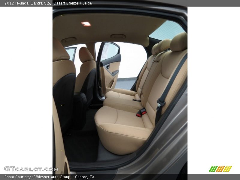 Desert Bronze / Beige 2012 Hyundai Elantra GLS