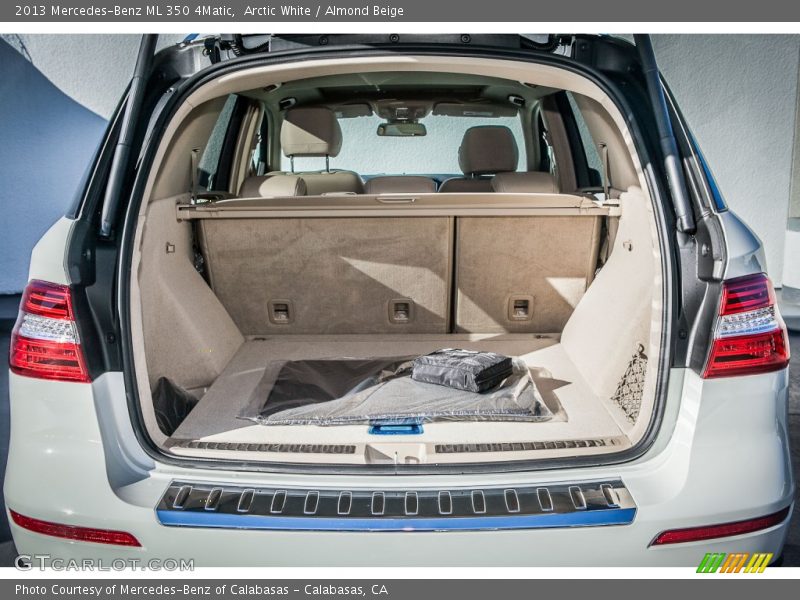 Arctic White / Almond Beige 2013 Mercedes-Benz ML 350 4Matic