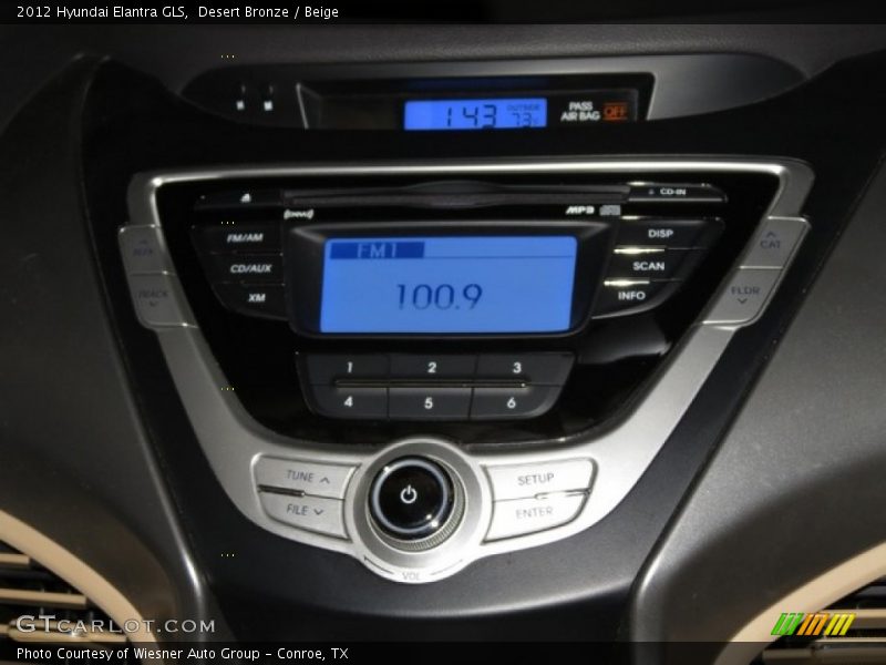 Desert Bronze / Beige 2012 Hyundai Elantra GLS