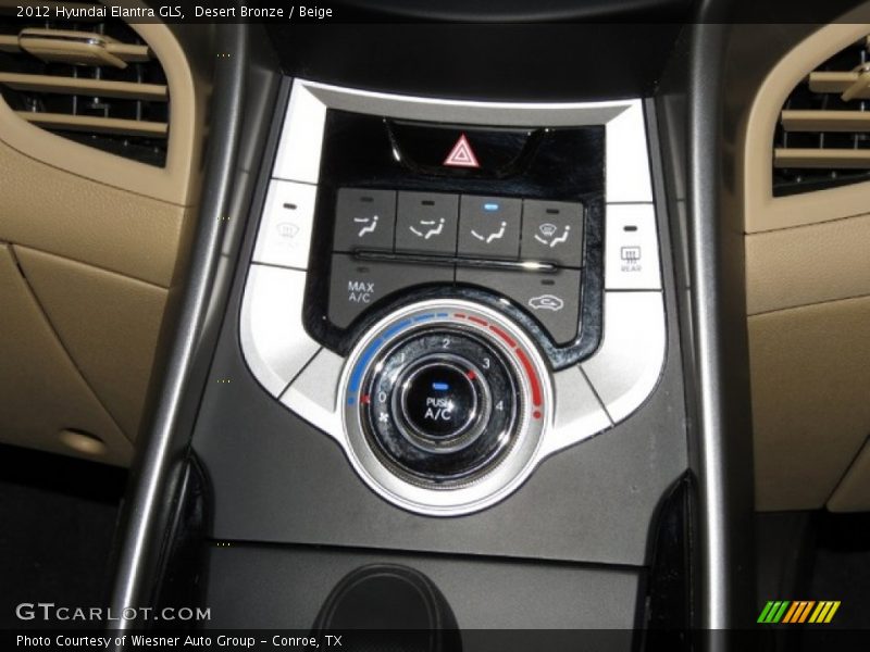 Desert Bronze / Beige 2012 Hyundai Elantra GLS