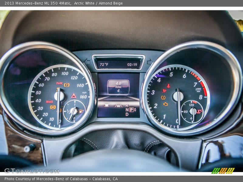 Arctic White / Almond Beige 2013 Mercedes-Benz ML 350 4Matic