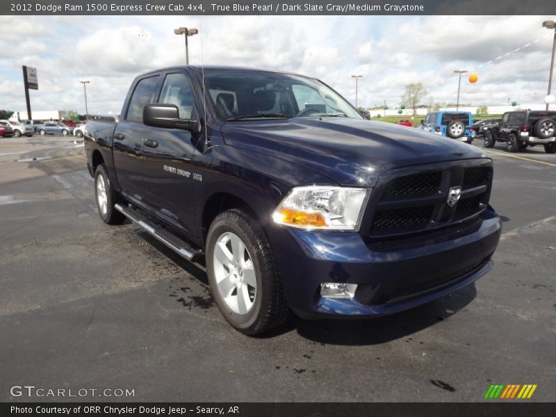 Front 3/4 View of 2012 Ram 1500 Express Crew Cab 4x4