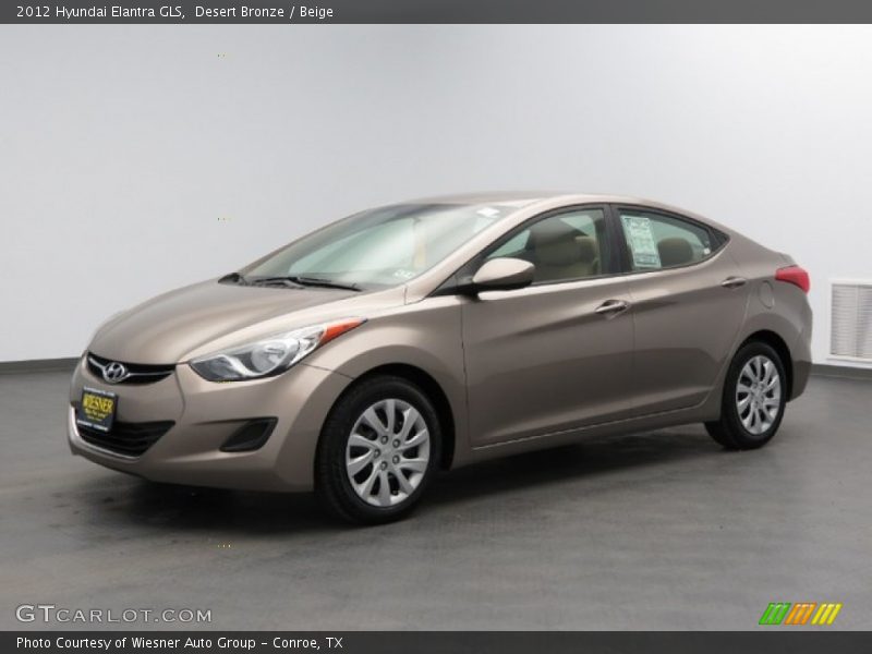 Desert Bronze / Beige 2012 Hyundai Elantra GLS