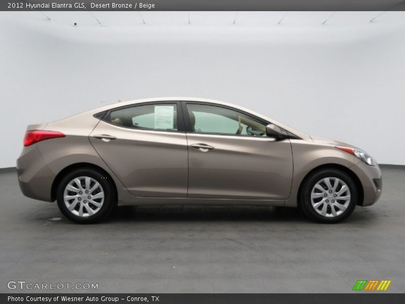 Desert Bronze / Beige 2012 Hyundai Elantra GLS