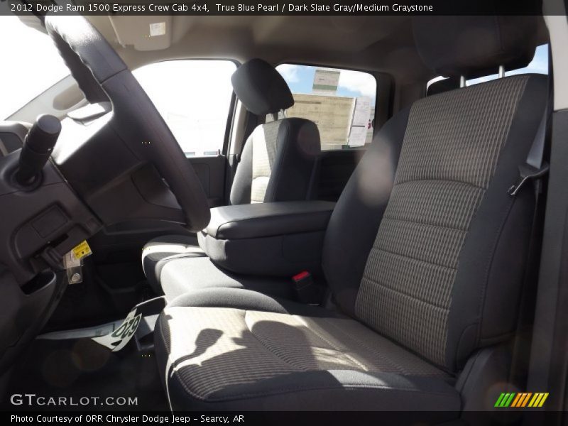 True Blue Pearl / Dark Slate Gray/Medium Graystone 2012 Dodge Ram 1500 Express Crew Cab 4x4