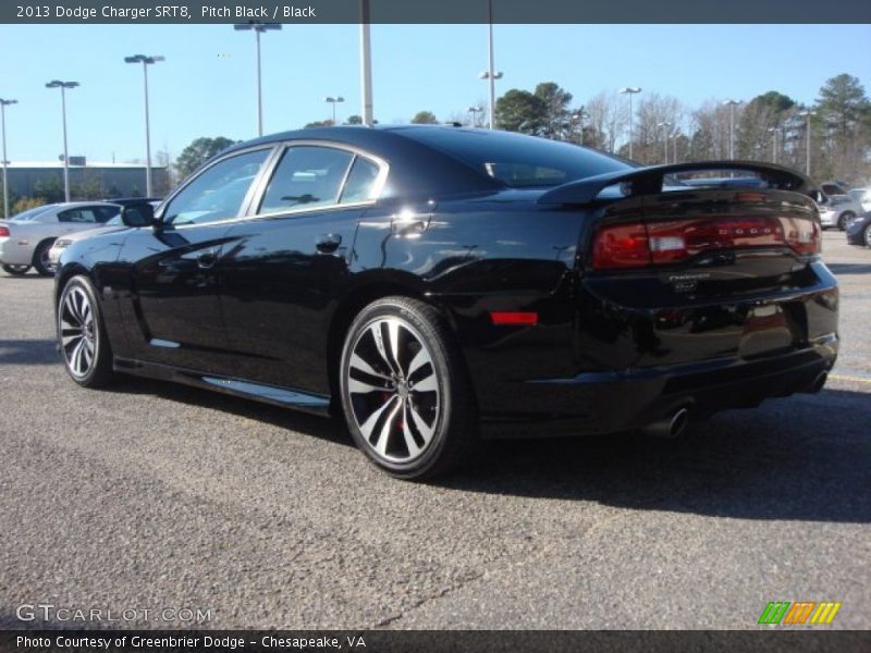 Pitch Black / Black 2013 Dodge Charger SRT8