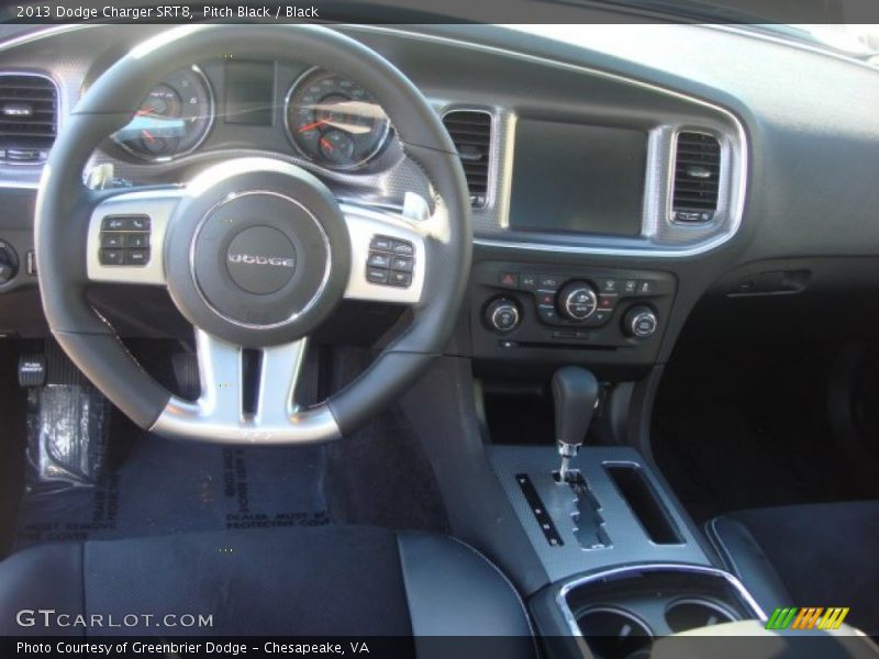 Dashboard of 2013 Charger SRT8