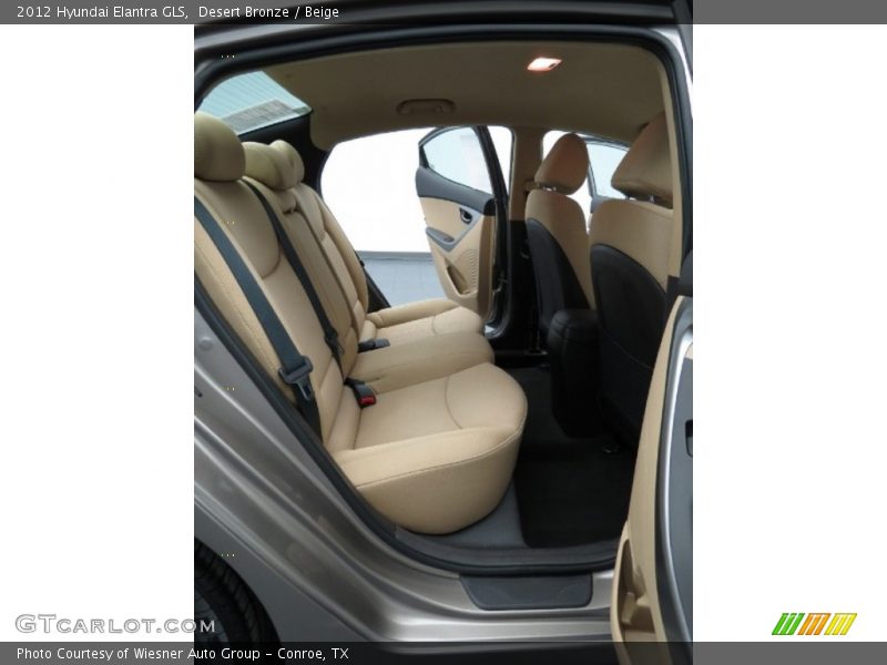 Desert Bronze / Beige 2012 Hyundai Elantra GLS