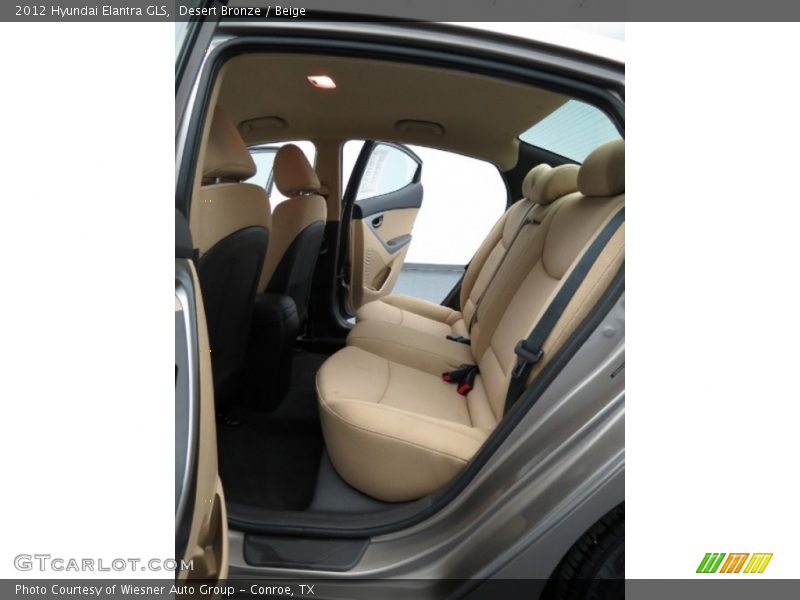 Desert Bronze / Beige 2012 Hyundai Elantra GLS