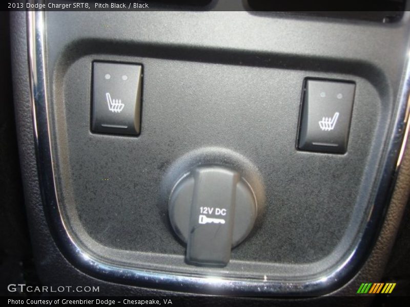Pitch Black / Black 2013 Dodge Charger SRT8