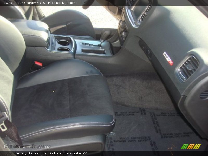 Pitch Black / Black 2013 Dodge Charger SRT8