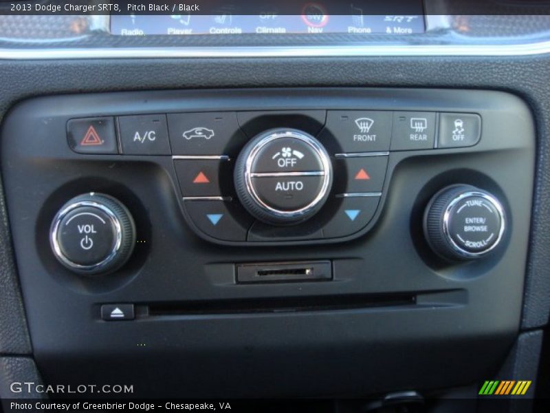 Controls of 2013 Charger SRT8