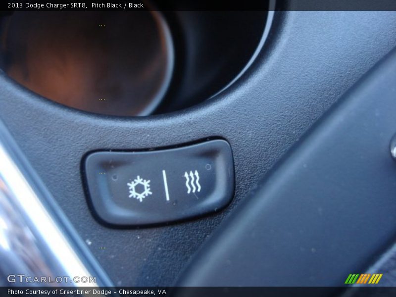 Pitch Black / Black 2013 Dodge Charger SRT8