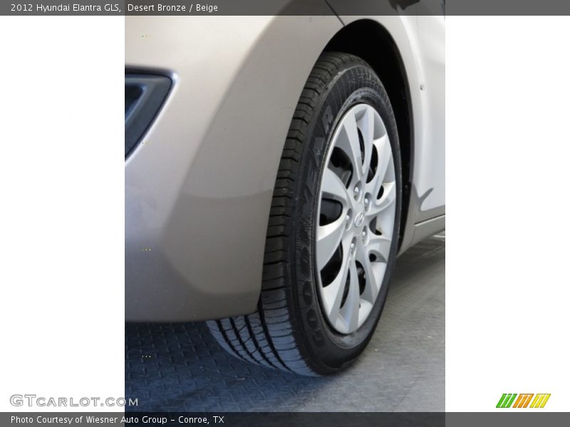 Desert Bronze / Beige 2012 Hyundai Elantra GLS