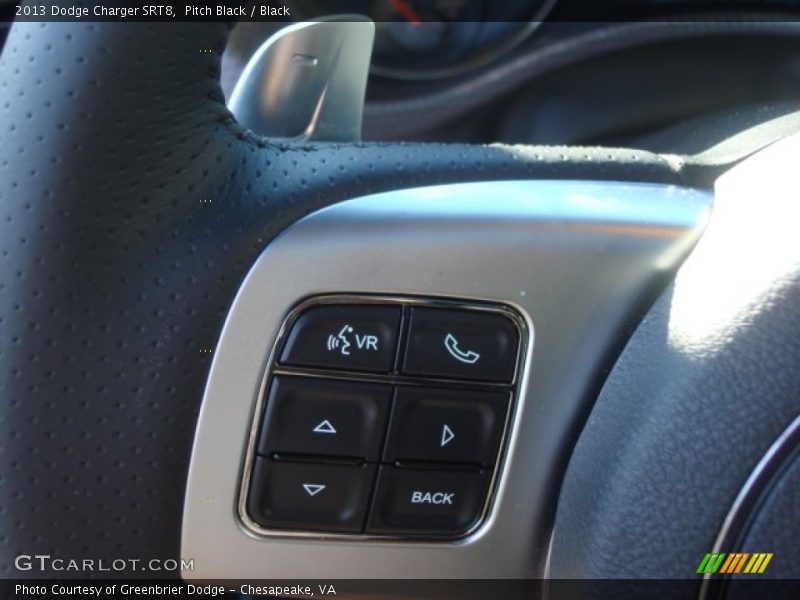 Controls of 2013 Charger SRT8