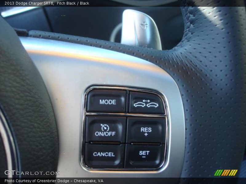 Controls of 2013 Charger SRT8