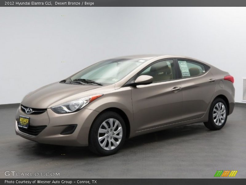 Desert Bronze / Beige 2012 Hyundai Elantra GLS