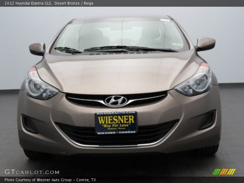 Desert Bronze / Beige 2012 Hyundai Elantra GLS