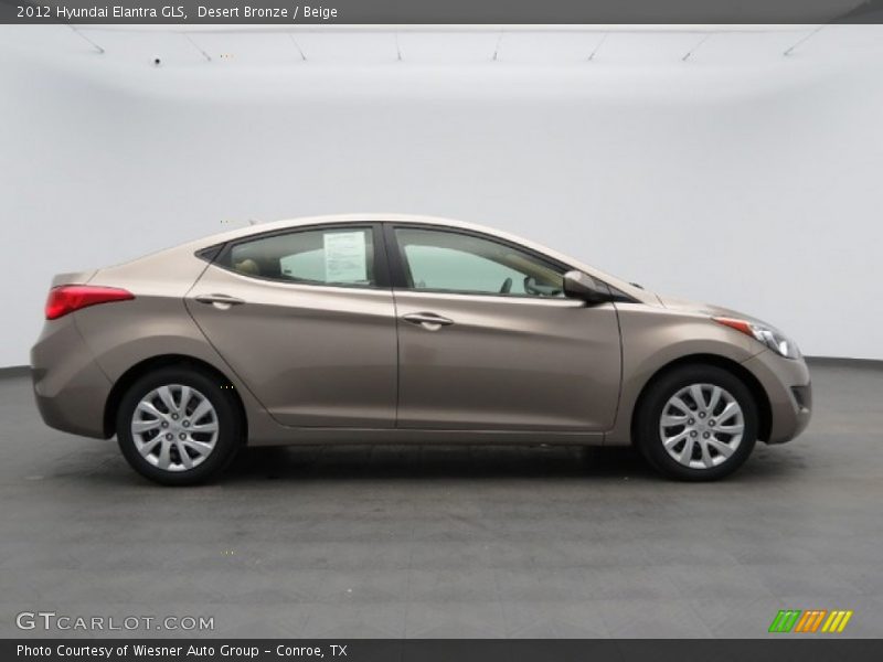 Desert Bronze / Beige 2012 Hyundai Elantra GLS