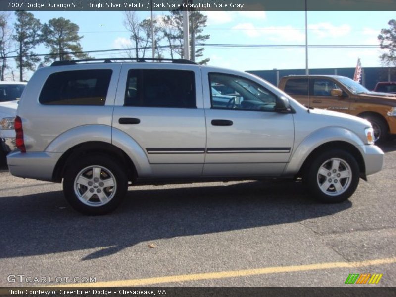 Bright Silver Metallic / Dark Slate Gray/Light Slate Gray 2007 Dodge Durango SLT
