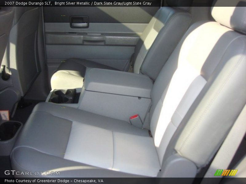 Bright Silver Metallic / Dark Slate Gray/Light Slate Gray 2007 Dodge Durango SLT