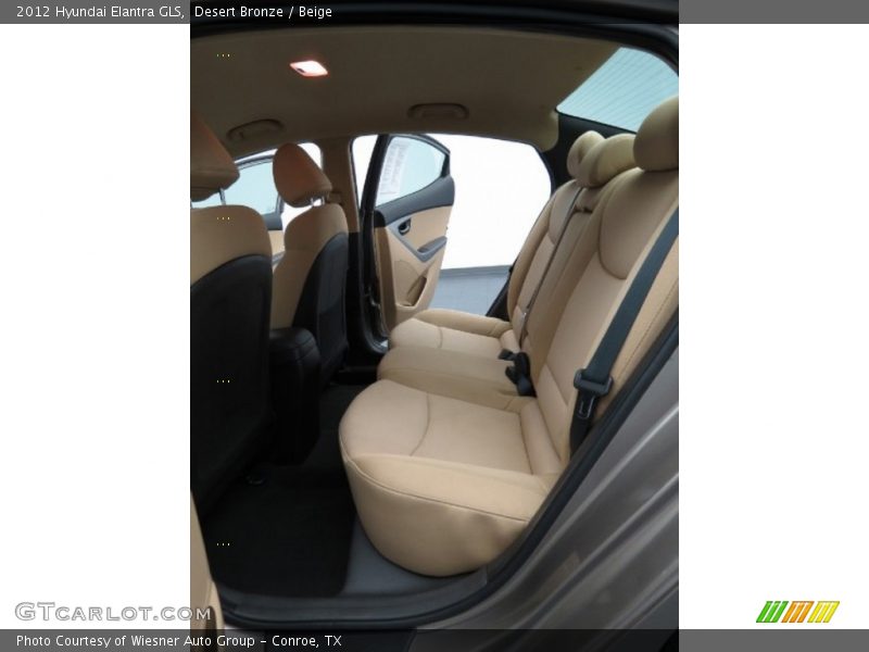 Desert Bronze / Beige 2012 Hyundai Elantra GLS