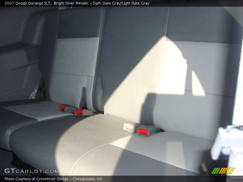 Bright Silver Metallic / Dark Slate Gray/Light Slate Gray 2007 Dodge Durango SLT