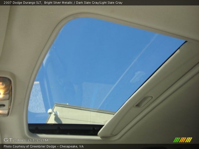 Bright Silver Metallic / Dark Slate Gray/Light Slate Gray 2007 Dodge Durango SLT