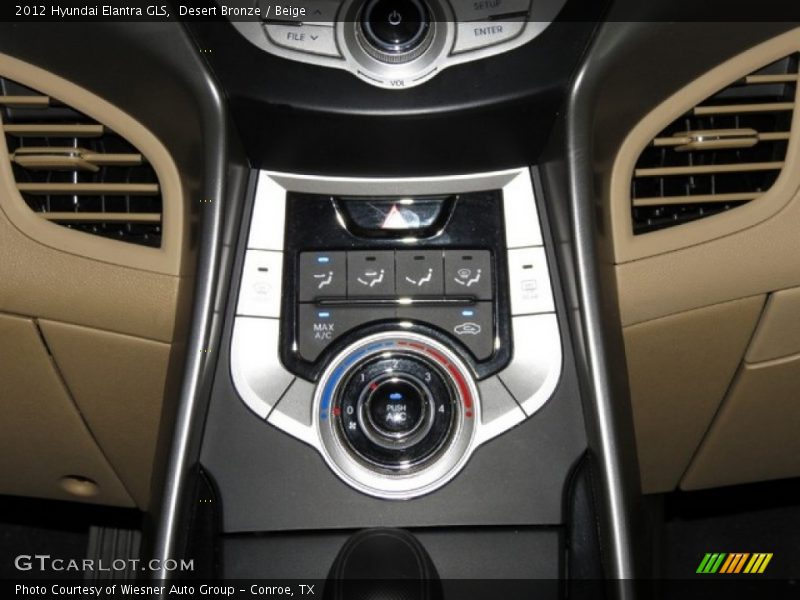 Desert Bronze / Beige 2012 Hyundai Elantra GLS