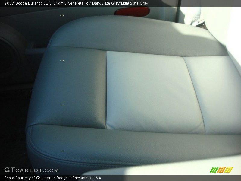 Bright Silver Metallic / Dark Slate Gray/Light Slate Gray 2007 Dodge Durango SLT